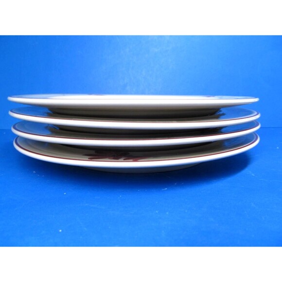 Epoch Essence Stoneware Bolero  7 5/8" Salad Plates Bundle of 4 - Picture 6 of 8